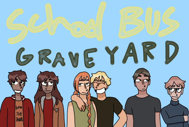 school bus graveyard