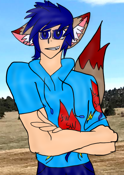 Fire wolf speedway (human version)