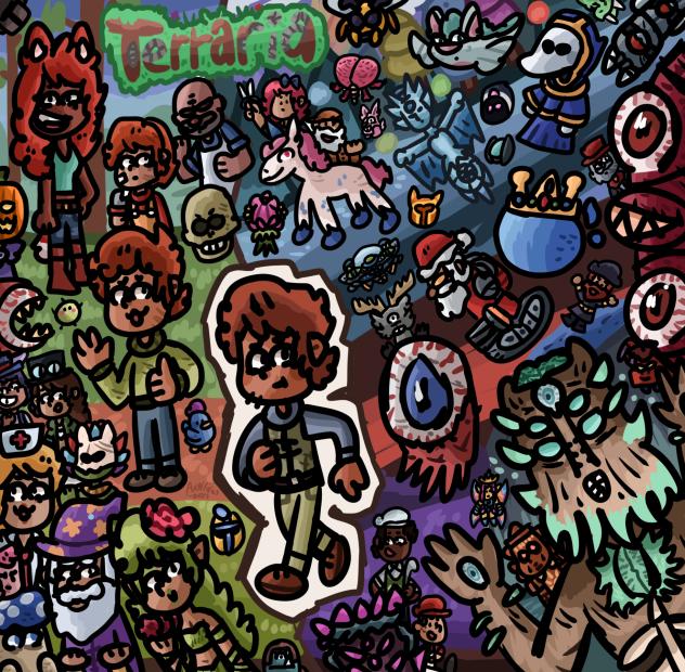 terraria fanart