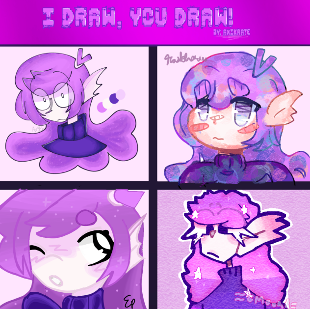 i draw you draw ;3