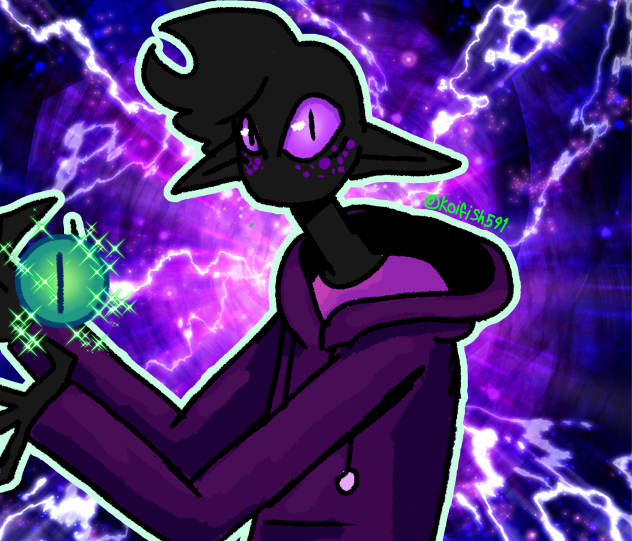 Exucia the enderman redraw