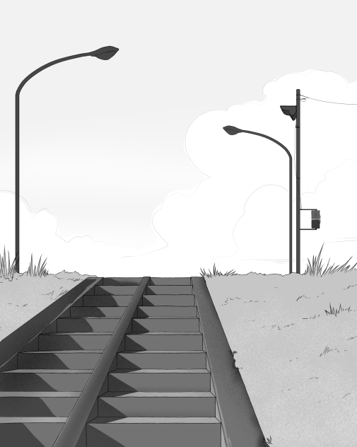 street stairs