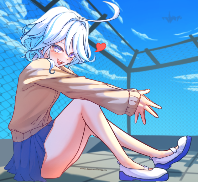 はは、僕に見惚れちゃったかな？