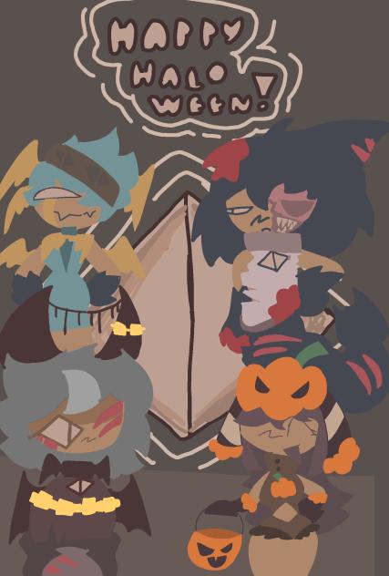Happy haloween to everyone!🦇😈🎃