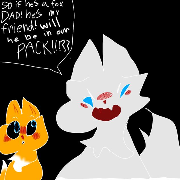 standing up for your friends!