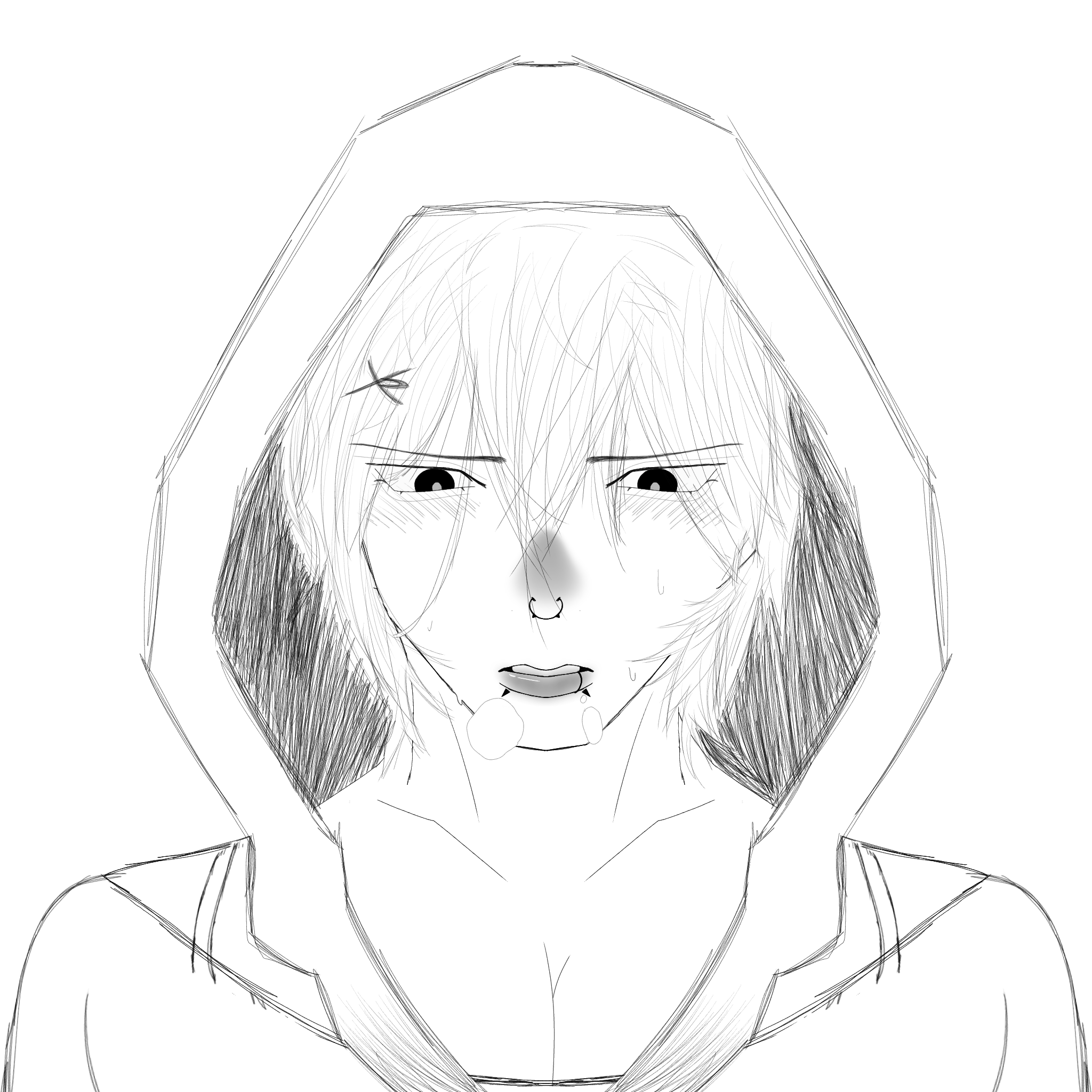 cold out here isn't it 😅 - ibisPaint