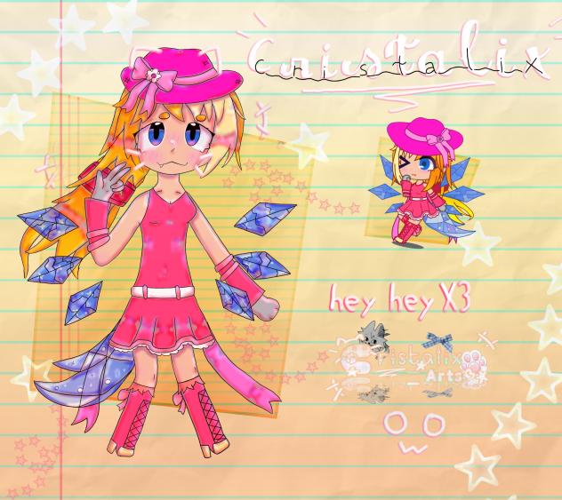 🧁 ★ ⋮ 𝙲𝚛𝚒𝚜𝚝𝚊𝚕𝚒𝚡 ⸝⸝🌸