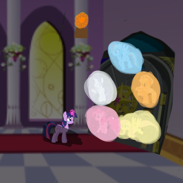 I miss you girls MLP Hall of elements