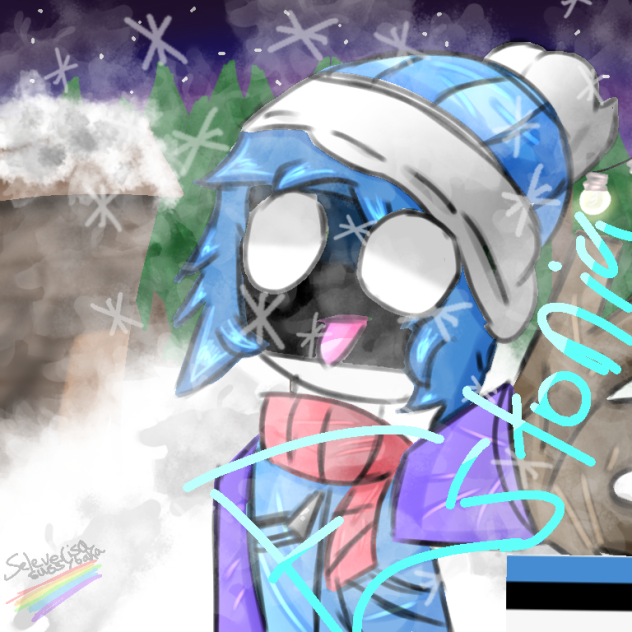 Estonia 🇪🇪 (Countryhumans)