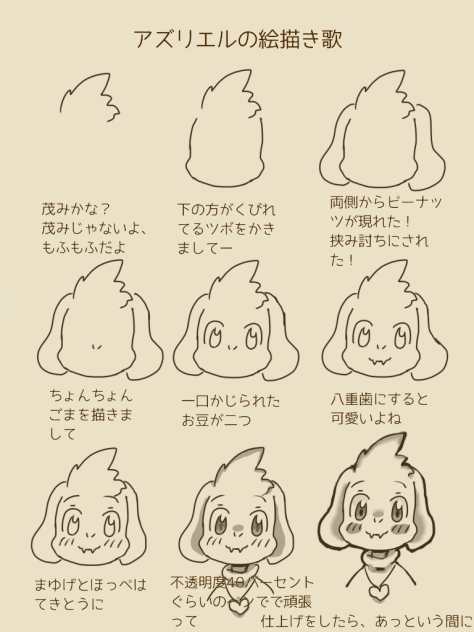 アズの絵描き歌1