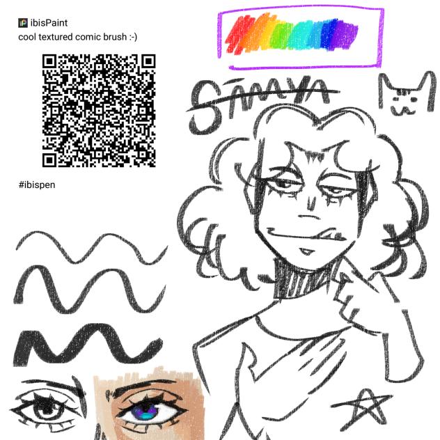 cool textured comic brush yay