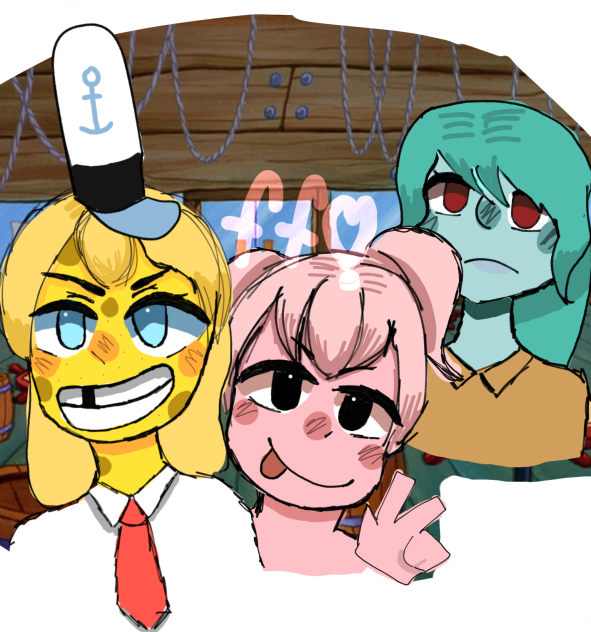 THE CREW AS WONDERFUL GIRLLLLSSSS