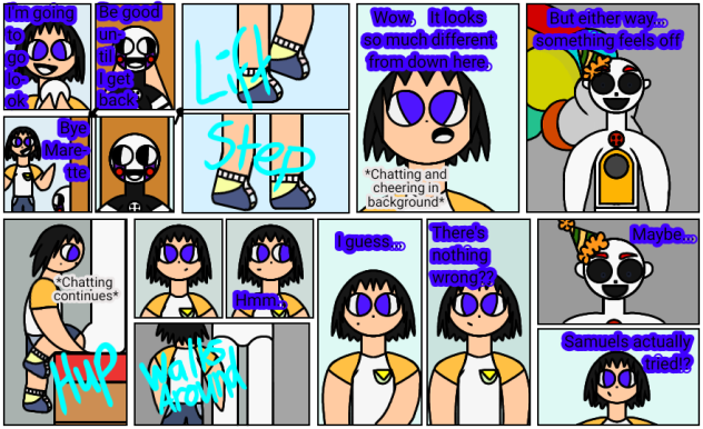 How its been......p6 FNaF fan made comic