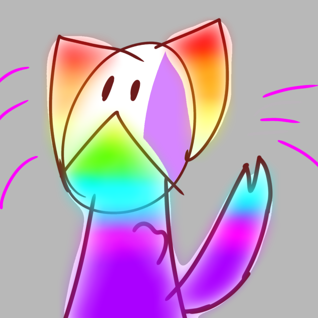 smile pup raimbow