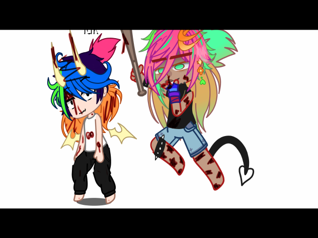 BEAT THAT BOU WITH A BAT (TW) blood