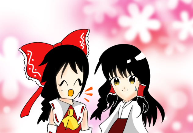 三重さんと霊夢さん