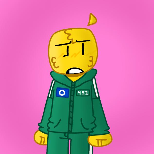 Noob guy in Squid Game