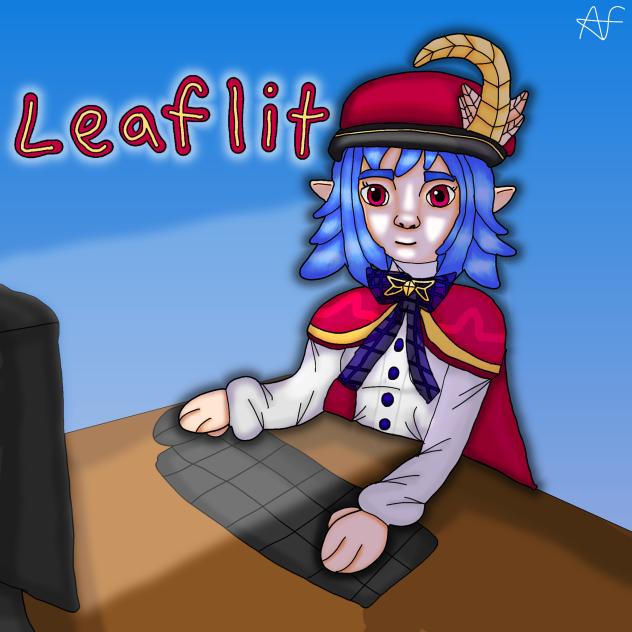 Leaflit Doing Some Gaming!