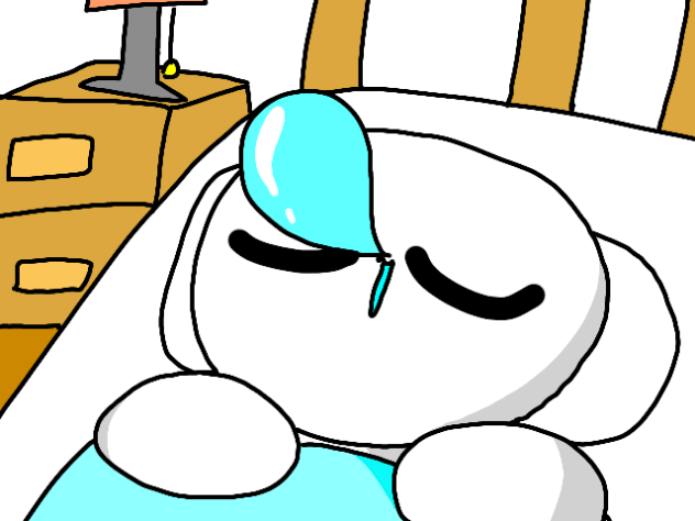 睡眠中