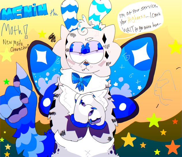 ⭐️Meet Menin Moth!!!!🦋