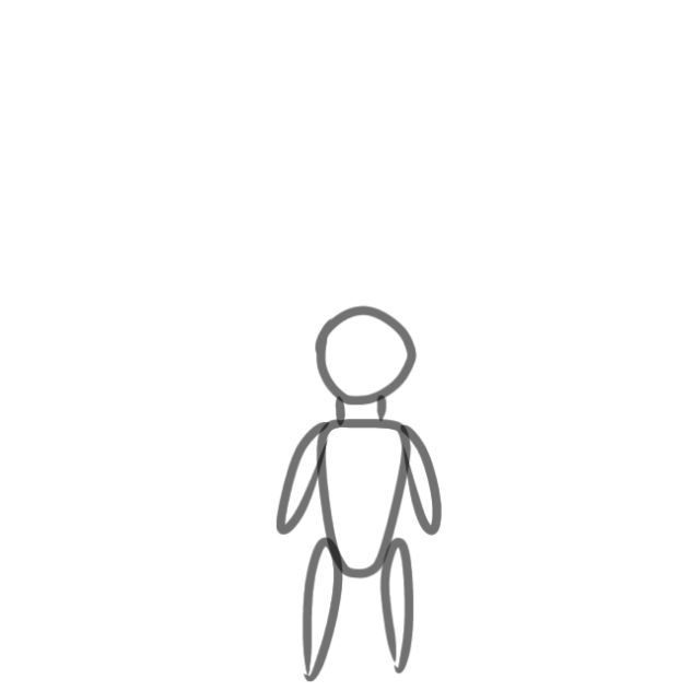 Puppet Jump animation 1 - ibisPaint