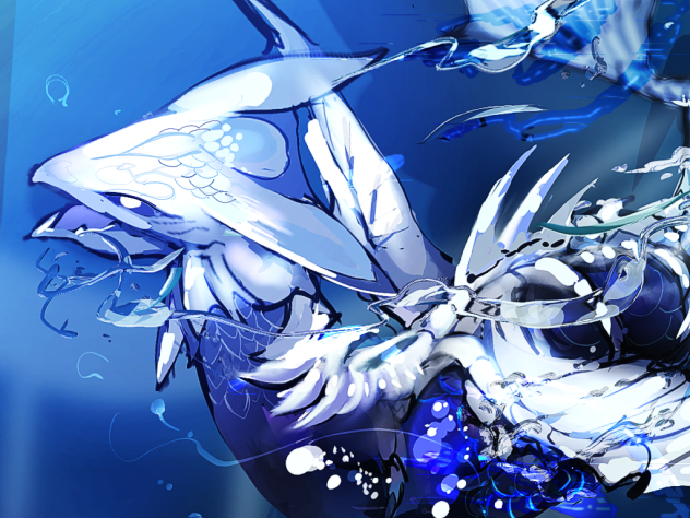 深海に潜む