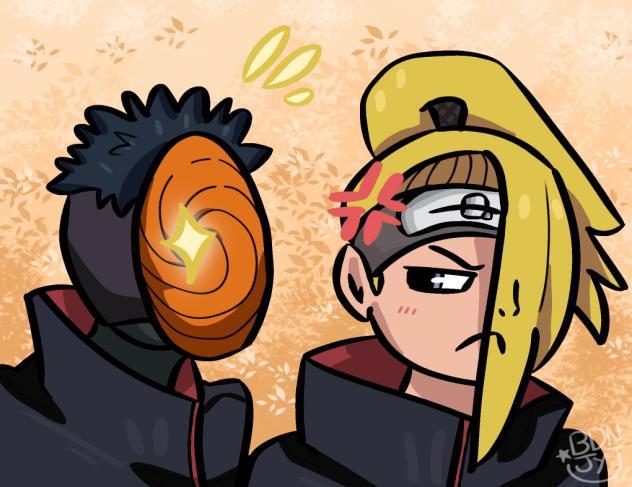 トビとデイダラ