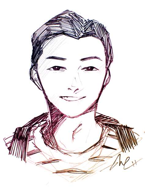 知り合い（落描き）