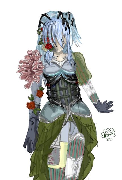 Got lazy hehehee - ibisPaint