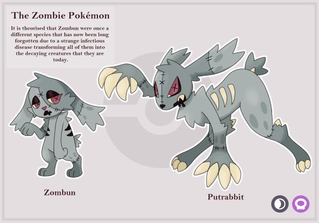 Zombun Putrabbit fakemon