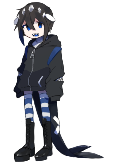 シャチ擬人化