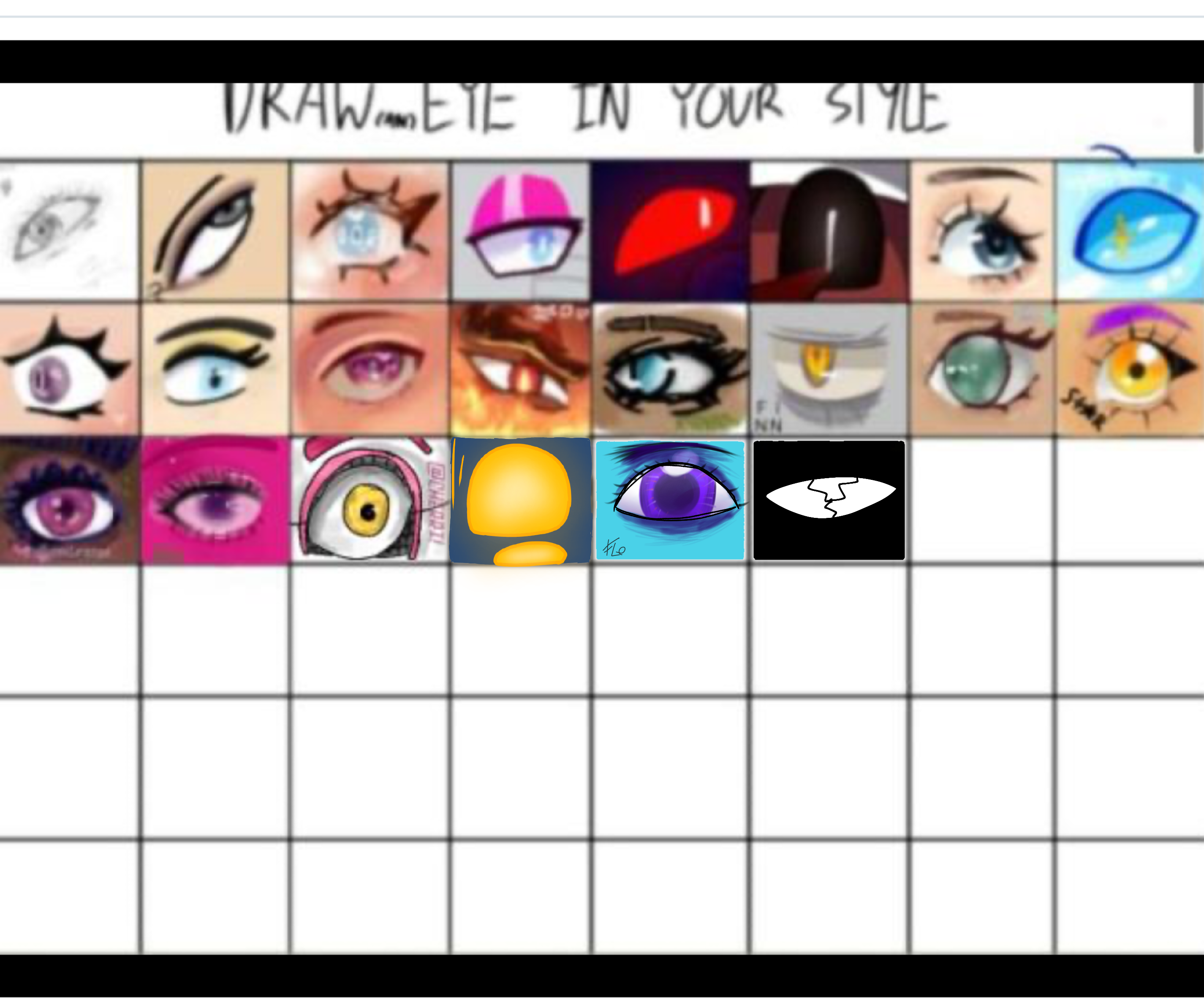Eye collab - ibisPaint
