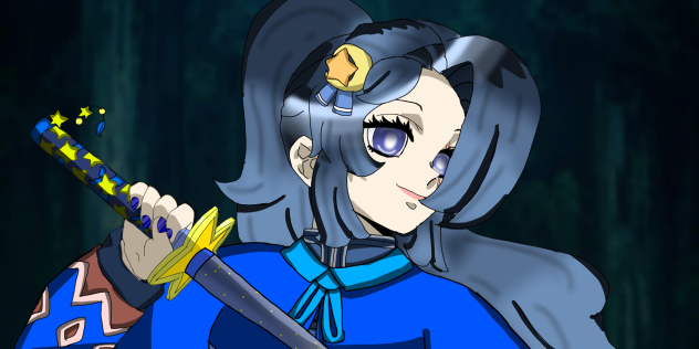 My demon slayer oc in actual anime