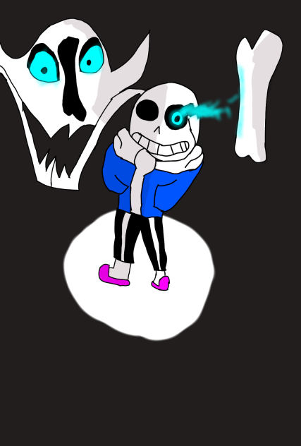 Sans the skeleton
