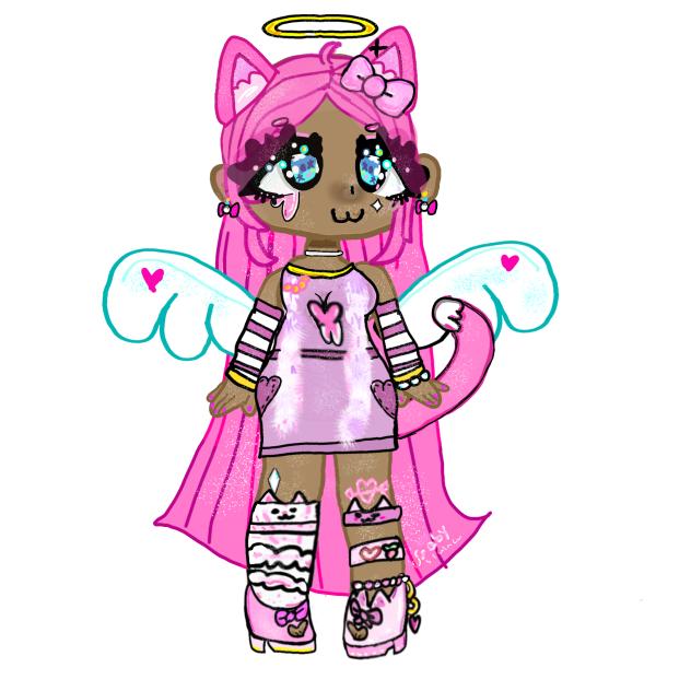 Cute gacha life Gaby Sparkle  Drawing