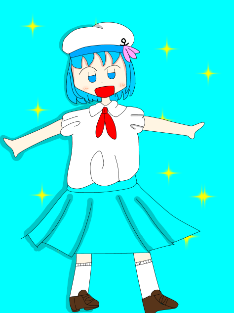 季節がバグったイラスト
