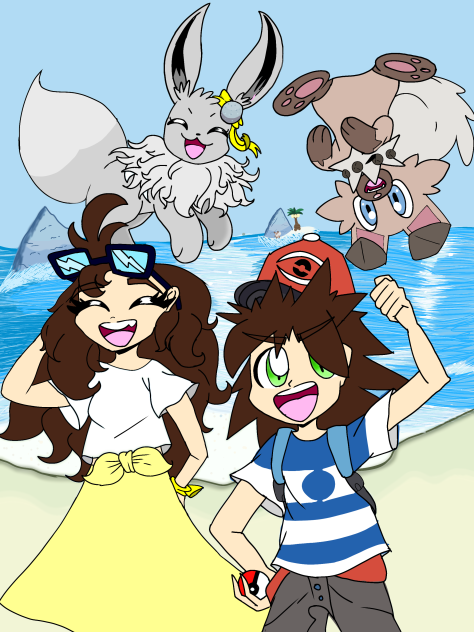 Nicolás y la Tía Lola en Alola!!!