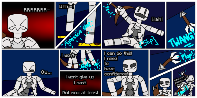 A Skeletal Story. p7 Minecraft-FNaF fmc