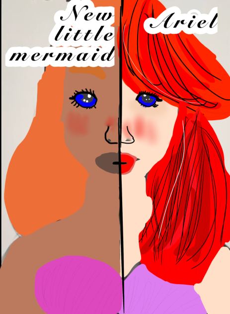 Ariel  and the new little mermaid