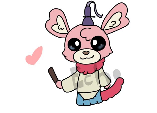 PinkiPoo! (yes that's it's real name)