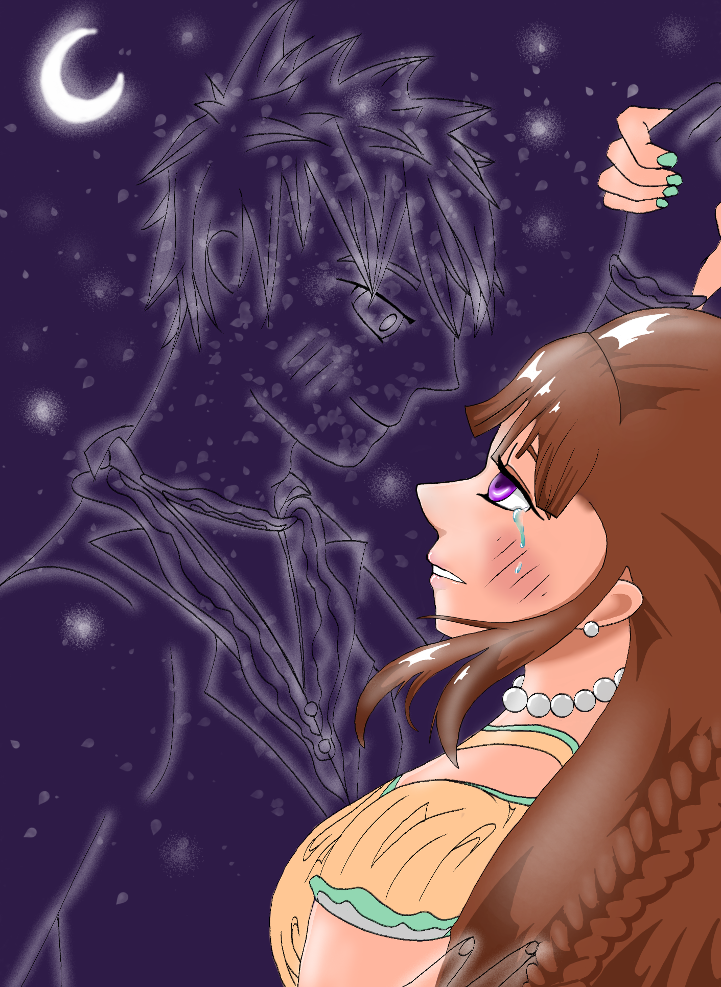 Dancing with the night - ibisPaint