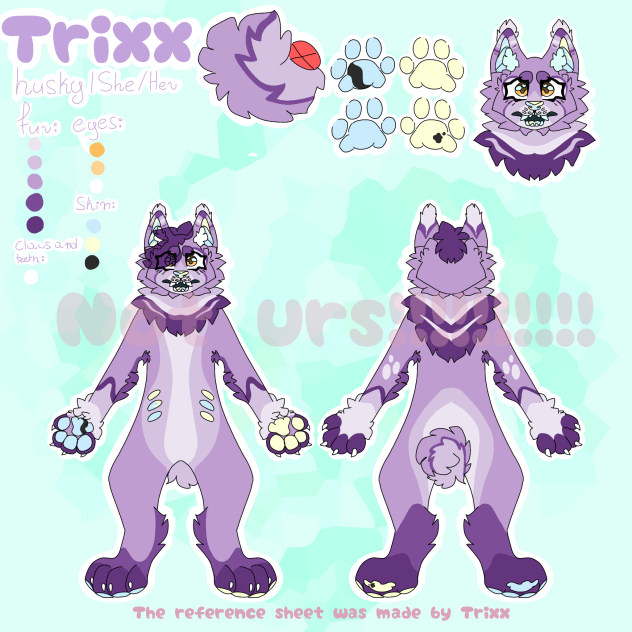 Trixx new reference sheet