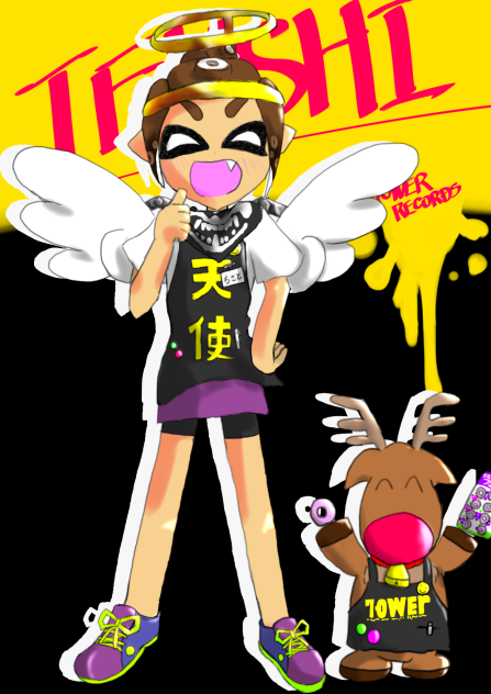 【スプラ】フレンドの（自称）天使ちさと