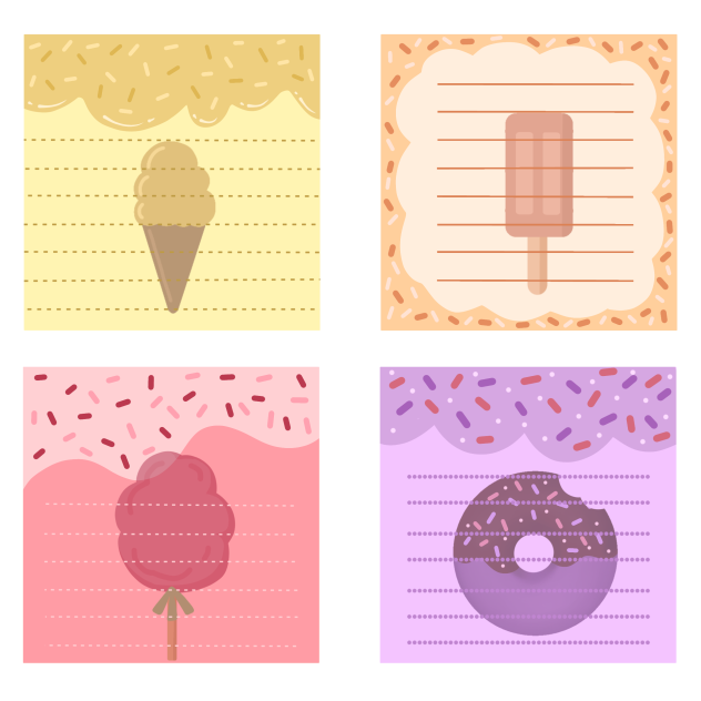 SWEET NOTEPADS 2