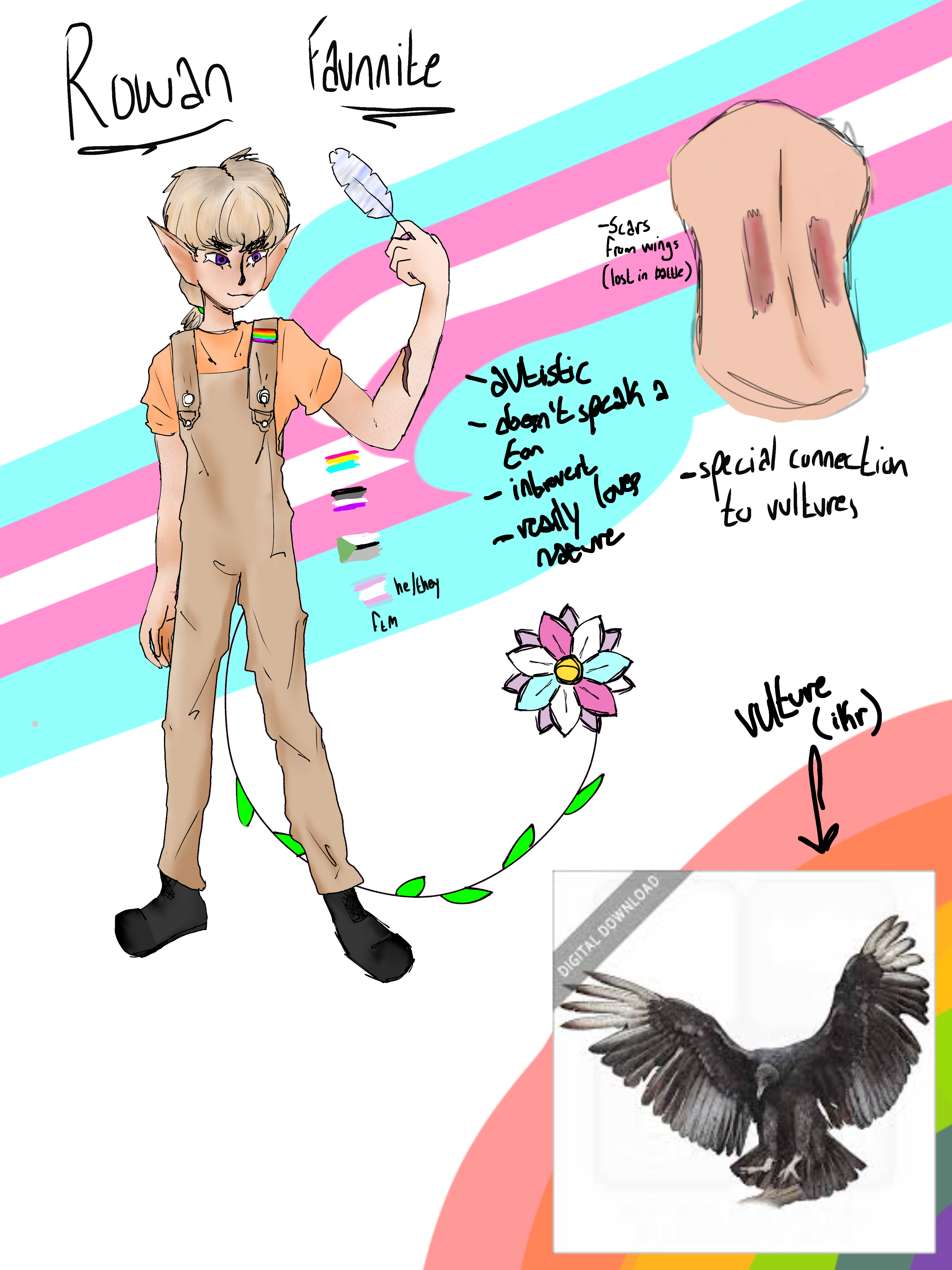 DnD character - ibisPaint