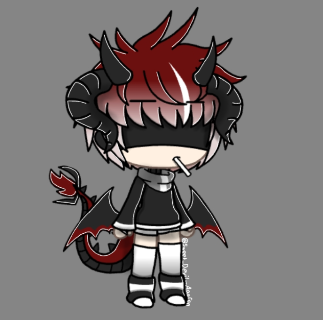 my oc edits Gacha Life (SPEEDPAINT)