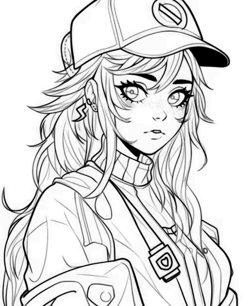 line art of 👀
