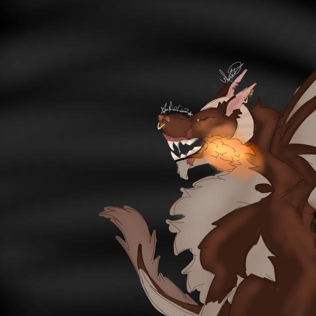 dragon wolf