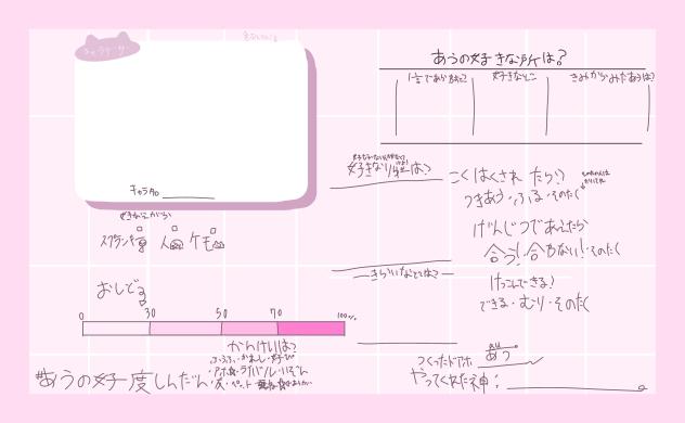 あうのことどれくらい好き？