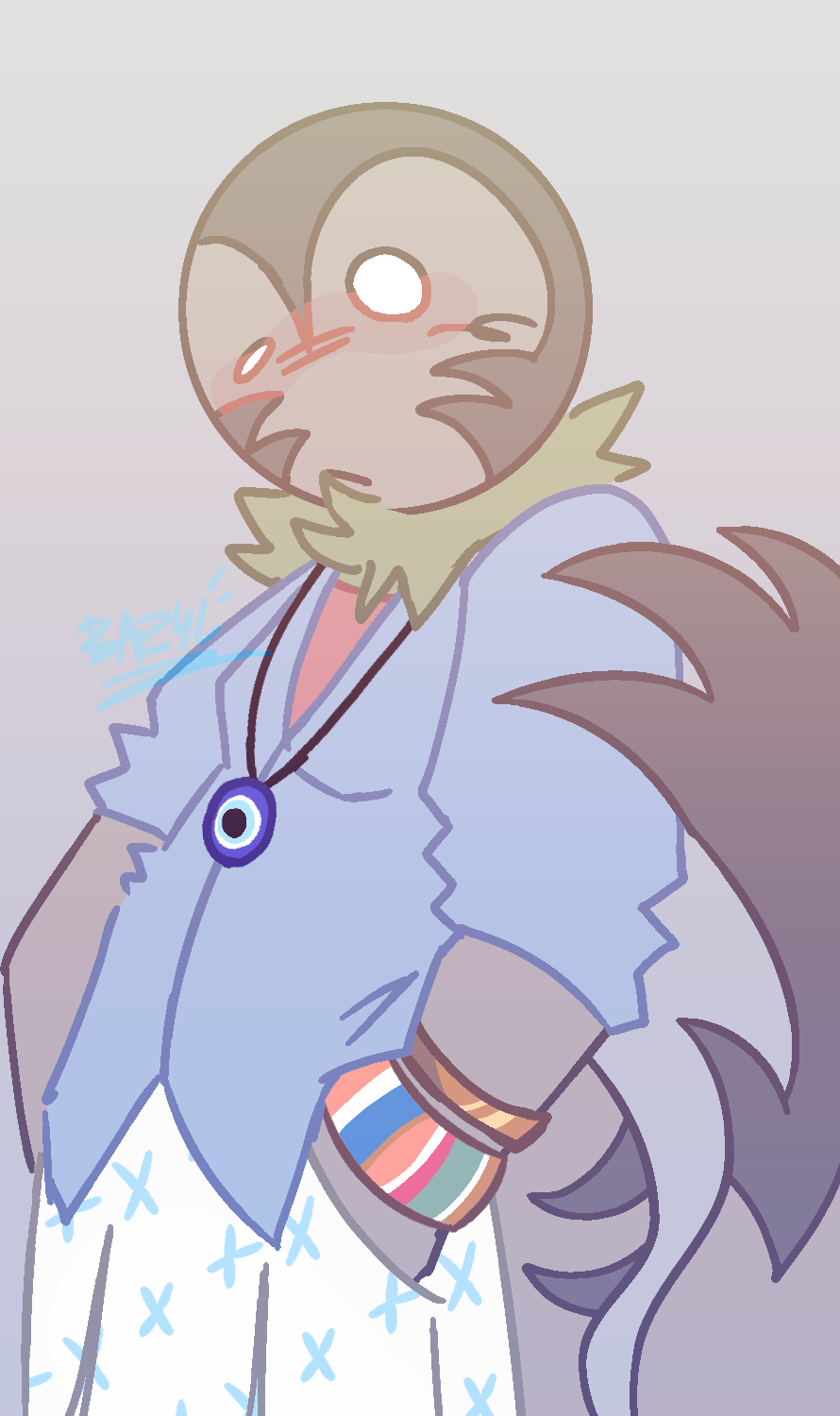 I look so tuff - ibisPaint